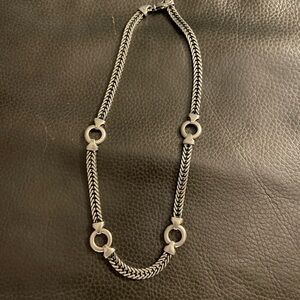 Necklace, sterling silver